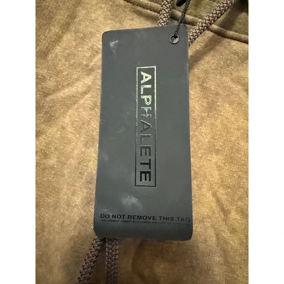 Alphalete Acid Wash Joggers‎ Sweatpants Elastic Waist Drawstring Women S - Picture 3 of 5